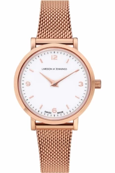 image of Unisex Larsson & Jennings Lugano 26mm Watch LGN26-CM-H-Q-P-RGW-O