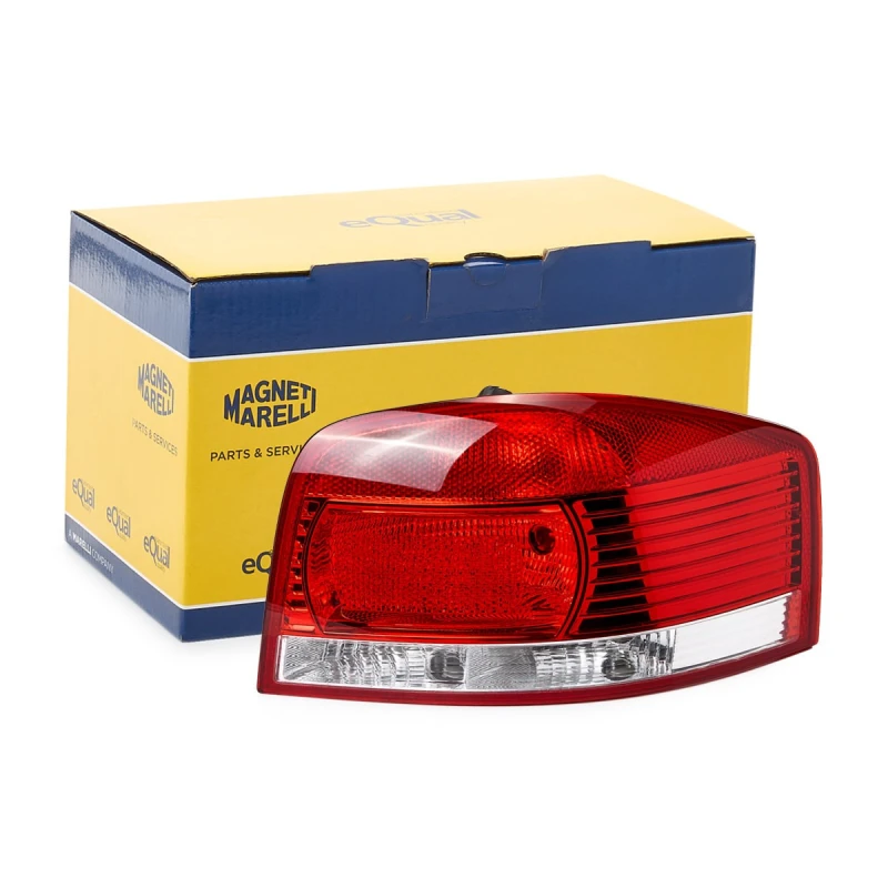 Image of MAGNETI MARELLI 714028040803 Rear light with bulb holder, Right Combination Rearlight (391)