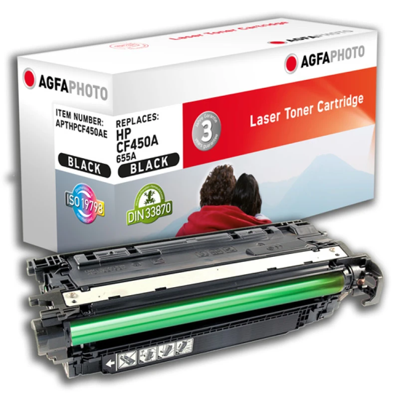 Image of AgfaPhoto APTHPCF450AE toner cartridge Compatible Black