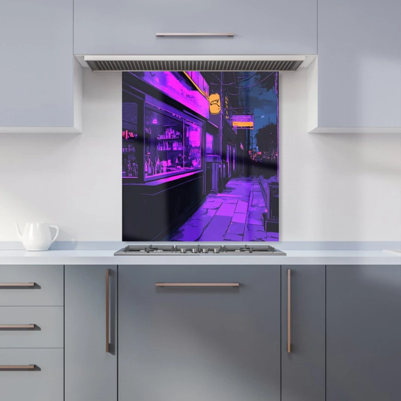 Image of Designer Kitchen Splashbacks Dante Mercer: 00034 Kitchen Splashback Size: 600mm x 750mm Multicolor Unisex 600mm x 750mm