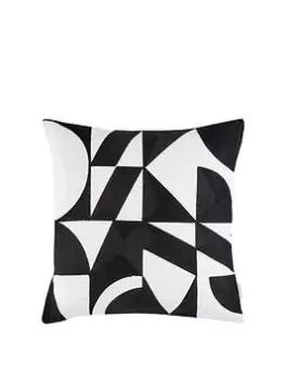 Image of Catherine Lansfield Graphic Geo Cushion