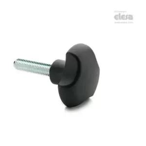 Image of ELESA Solid knob-VTT.25-p-M4x6