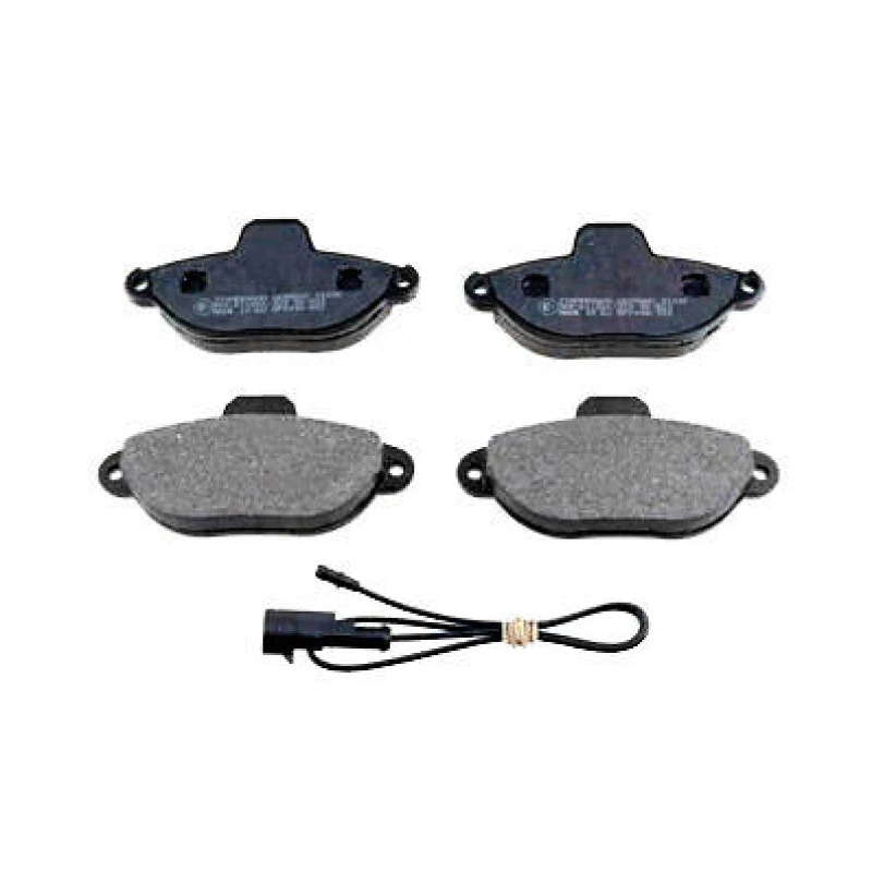 Image of ZIMMERMANN 21436.170.1 Brake pad set Front Axle, incl. wear warning contact, Photo corresponds to scope of supply Brake Pad Set,disc brake (402)