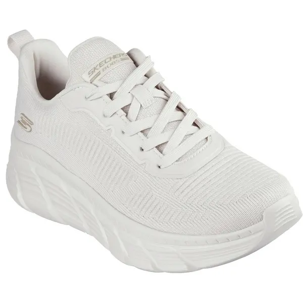 Image of Skechers Womens Bobs B Flex Hi Flying Textile Upper Trainers UK Size 5 (EU 38) Off White SKE2245-OFWT-5