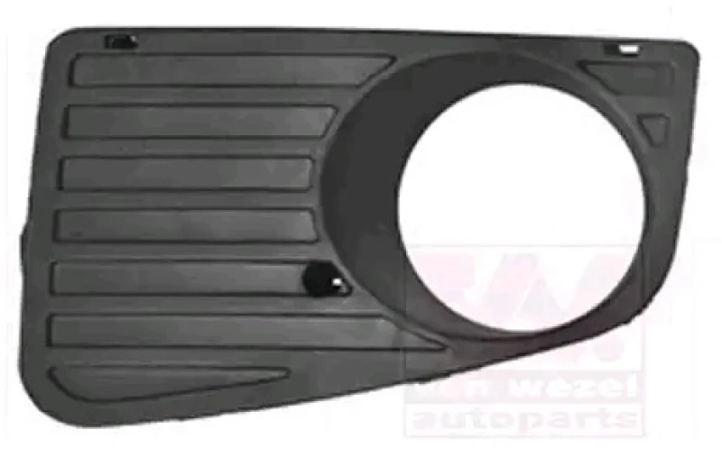 Image of VAN WEZEL 5862593 Bumper Grill Fitting Position: Left Front, with hole(s) for fog lights Ventilation Grille,bumper (244)