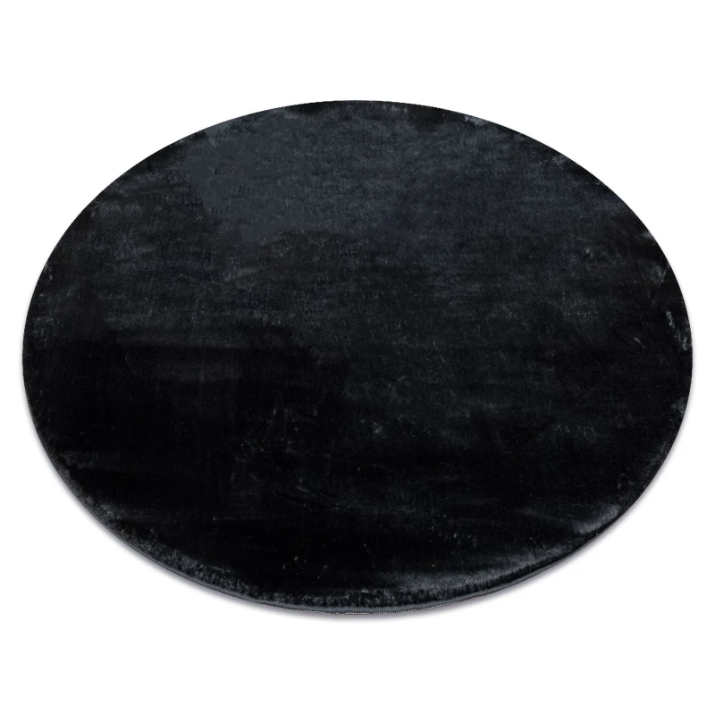 Image of RugsX Visco Rug in Grey Size: 200cm diameter Grey Unisex 200cm diameter