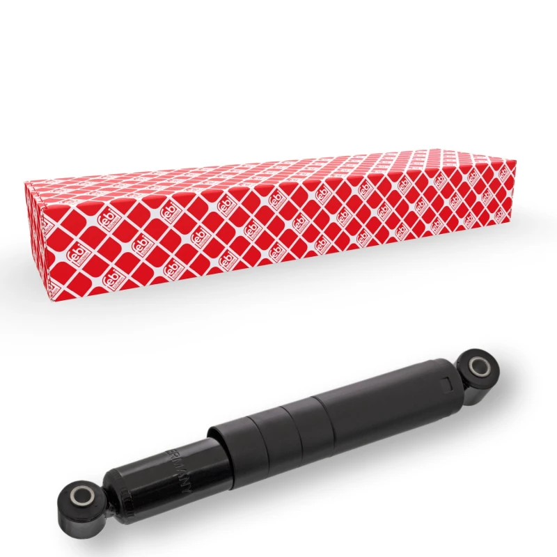 Image of FEBI BILSTEIN 14403 Shock absorber Rear Axle, Oil Pressure, Telescopic Shock Absorber, Bottom eye Shock Absorber (854)