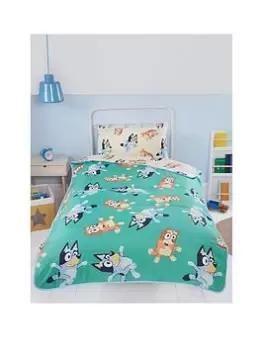 Image of Bluey And Bingo No Cover Needed Coverless Duvet And Pillowcase Set - Multi