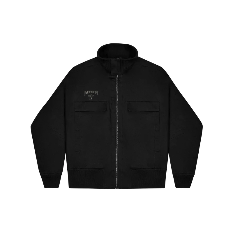 Image of No Fear Mens Heavy Cotton Bomber Black male S