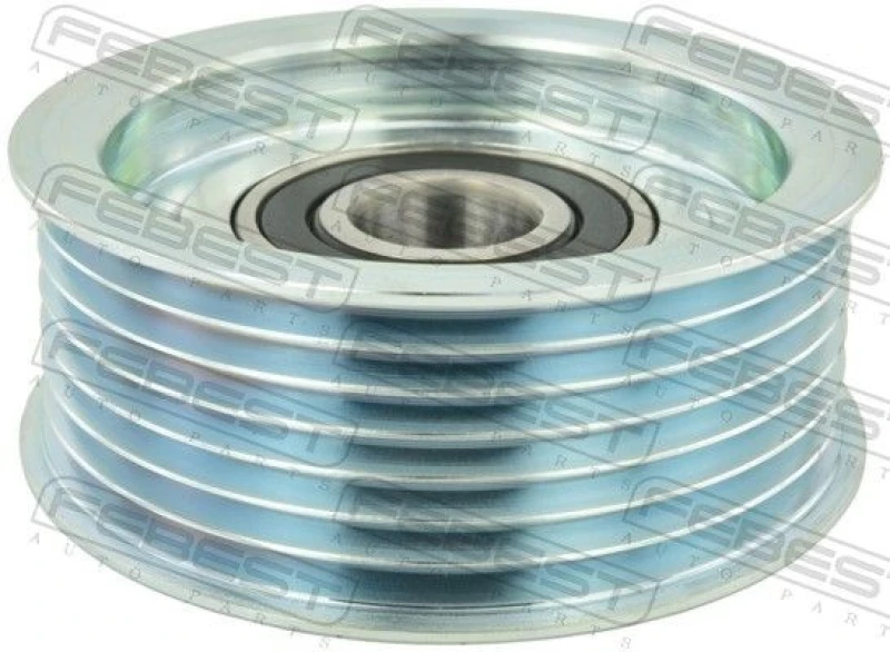 Image of Deflection / guide pulley, V-ribbed belt FEBEST 0388-CL