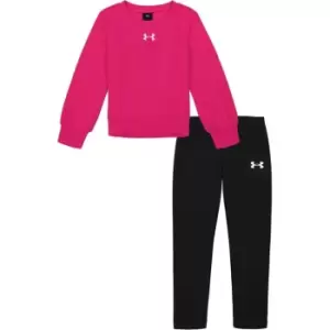 Image of Under Armour Armour Icon Crew Set Infant Girls - Pink