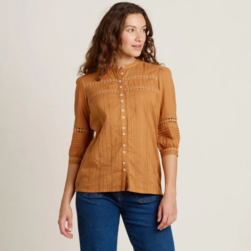 Image of Brakeburn Chesil Blouse Yellow female