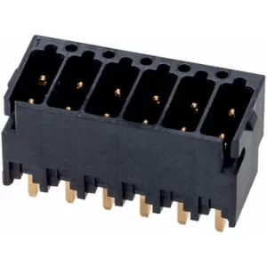 Image of Phoenix 1859686 DMCV 0,5/ 6-G1-2,54 THR 2-Row PCB Header 6A 2x6 Way 2.54mm (5)