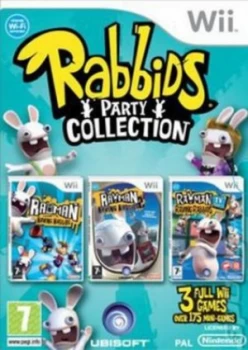 image of Rabbids Party Collection Nintendo Wii Game