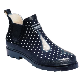 Image of Regatta Lady Harper Ankle Welly - Blue