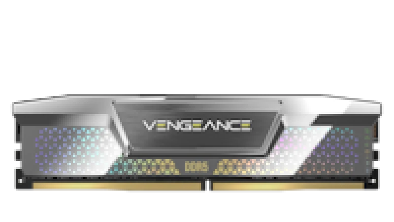 Image of Corsair Vengeance 48GB (2x24GB) DDR5 CUDIMM 8200MT/s CL40 Memory Kit - Silver - CMKC48GX5M2X8200C40