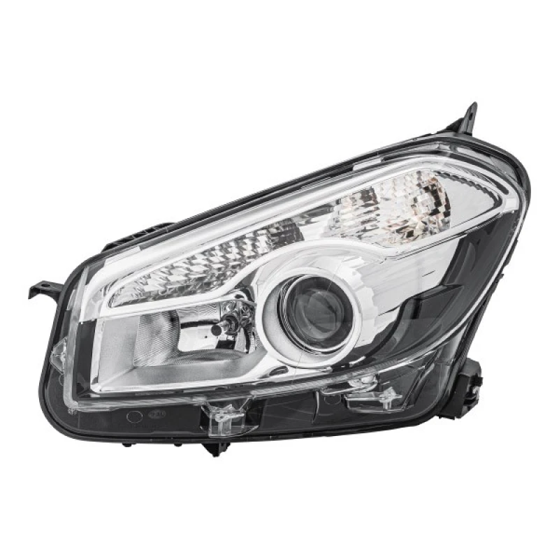Image of HELLA 1EL 010 335-051 Headlights H7/H7, Left, with bulbs, Halogen Headlight (259)