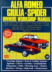 Image of Alfa Romeo 1300, 1600, 1750, 2000 1962-78 Autobook : Easy to Use, Fully Illustrated, Comprehensive Guide to Repair and Maintenance