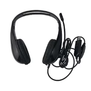 image of HIHO E250U Stereo USB Headset with Boom Mic