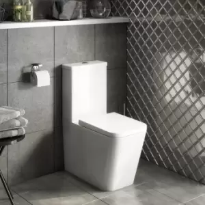 image of Close Coupled Toilet with Soft Close Seat - Evan