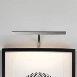 Image of LED 1 Light Small Picture Wall Light Matt Nickel