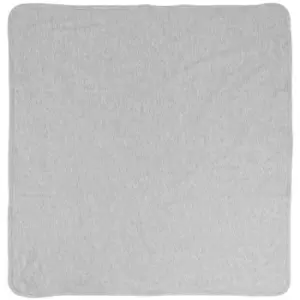 image of Larkwood Baby Blanket (One Size) (Heather Grey) - Heather Grey