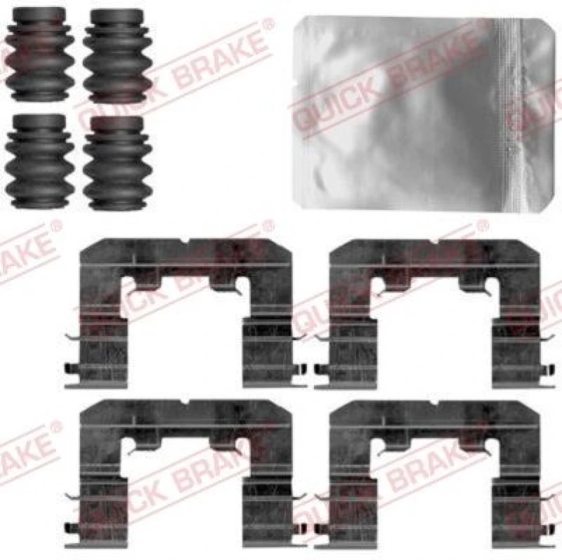 Image of QUICK BRAKE Brake pad fitting kit QUICK BRAKE 109-1865