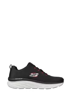 Image of Relaxed Fit Black 'D'Lux' Walker Meerno Shoes
