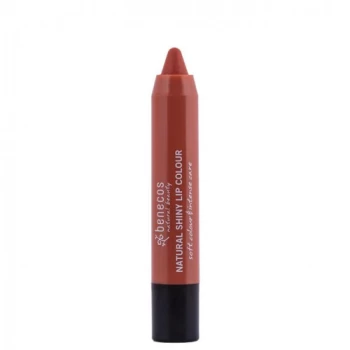 image of BENECOS - Natural Shiny Lipcolour - Rusty Rose