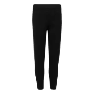 Image of Finden & Hales Childrens/Kids Boys Knitted Tracksuit Pants (7/8 Years) (Black/Gunmetal)