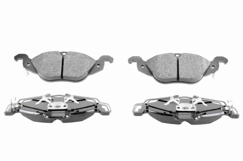 Image of VAICO V40-8010 Brake pad set Front Axle, without integrated wear warning contact, Q+, original equipment manufacturer quality Brake Pad Set,disc brak