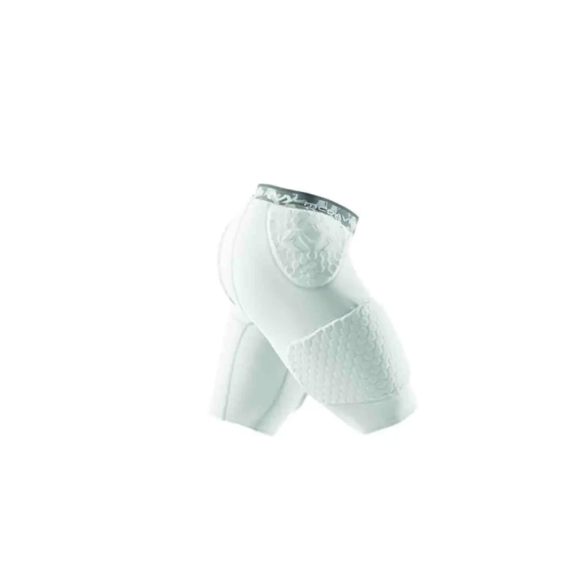 Image of Short McDavid HexTM « Wrap-Around » White Blanc Male L