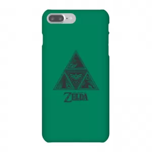 Image of Nintendo The Legend Of Zelda Triforce Phone Case - iPhone 7 Plus - Snap Case - Gloss