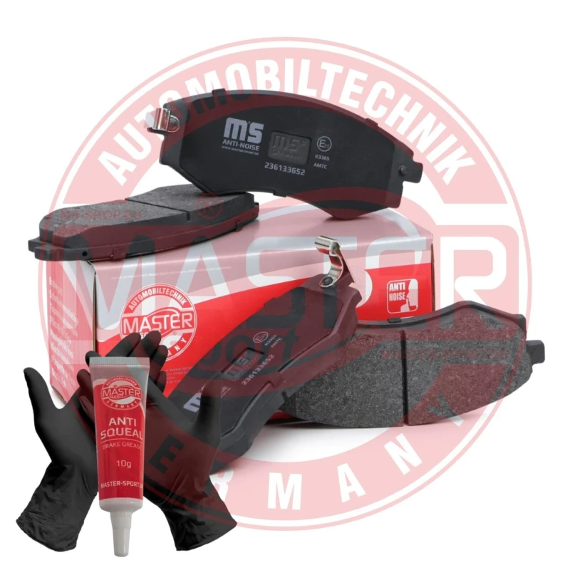 Image of MASTER-SPORT Brake pad set MASTER-SPORT 236133652
