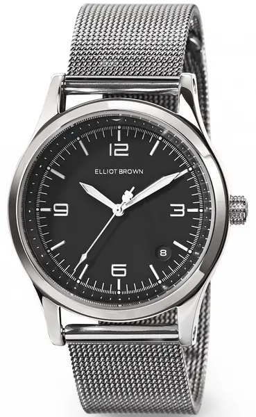 image of Elliot Brown Watch Kimmeridge Ladies - Black ELB-056