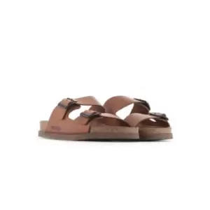 image of Mephisto Chestnut Scratch Nerio Sandals