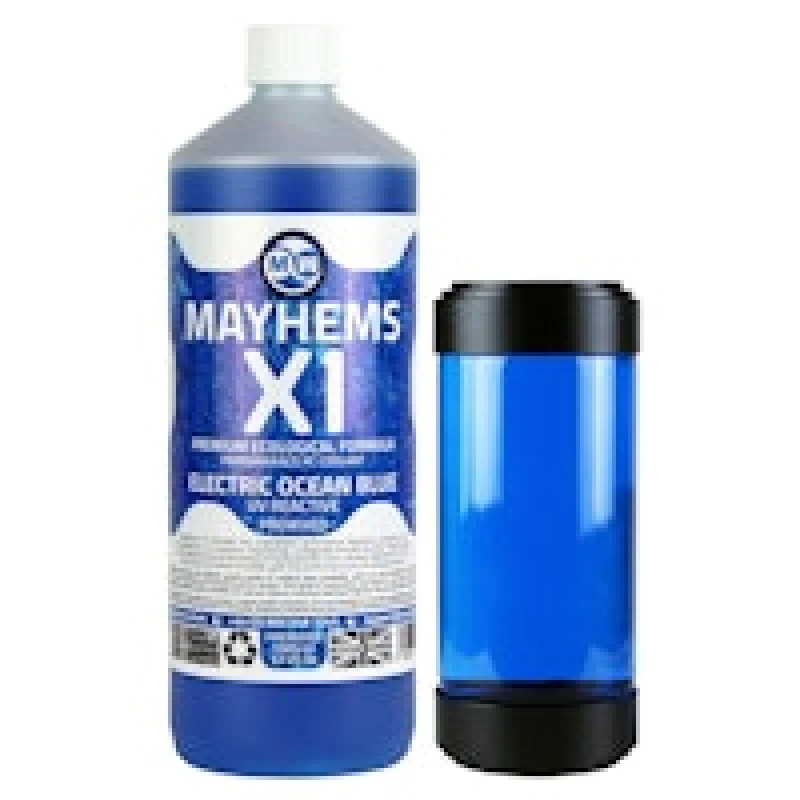 Image of Mayhems X1 UV Blue Premixed Watercooling Fluid 1L