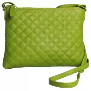 image of Womens/Ladies Rose Quilted Handbag (One size) (Parrot) - Eastern Counties Leather