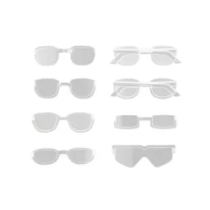 Image of Sousai Shojo Teien Model Kit Accesoory Set 1/10 After School Glasses Set
