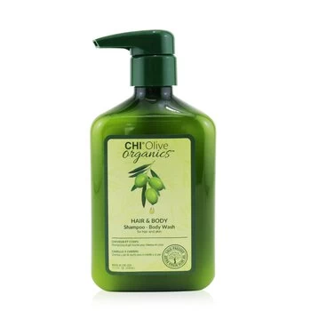 Image of CHIOlive Organics Hair & Body Shampoo Body Wash (For Hair and Skin) 340ml/11.5oz