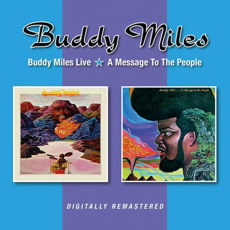 Image of Buddy Miles Live/A Message to the People CD / Album (Jewel Case)