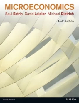 Image of Microeconomics by Saul Estrin Paperback