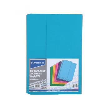 Image of Ryman Document Wallets - 10-Pack