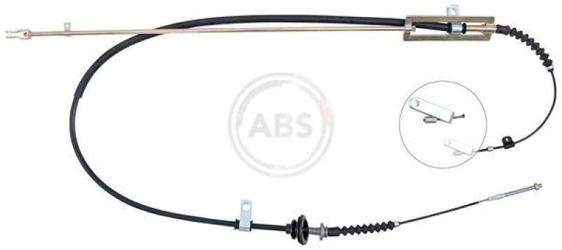 Image of A.B.S. Handbrake cable A.B.S. K14091