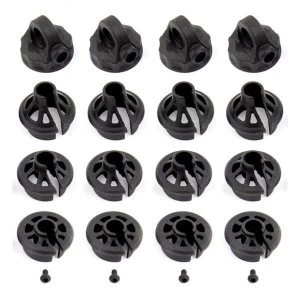 Image of Team Associated B6.1 Shock Caps And Spring Cups AS91814