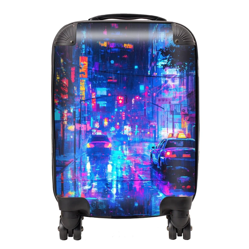 Image of Designer Luggage Dante Mercer: 00010 Suitcase Size: Medium Multicolor Unisex Medium