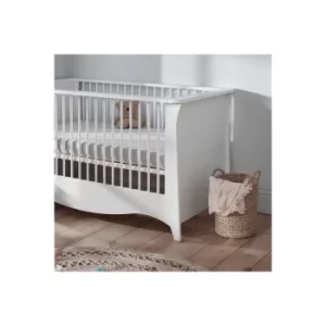 image of Cuddle Co Clara White Cot Bed