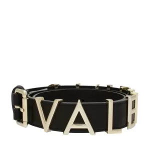 image of Valentino by Mario Valentino Womens Emma Winter Belt - Black - L