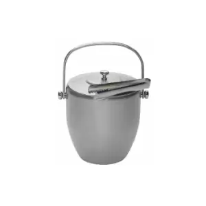 image of BarCraft Stainless Steel Ice Bucket & Tongs