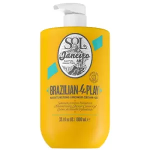 image of Sol de Janeiro Brazilian 4-Play Shower Cream Gel (Various Sizes) - 1000ml